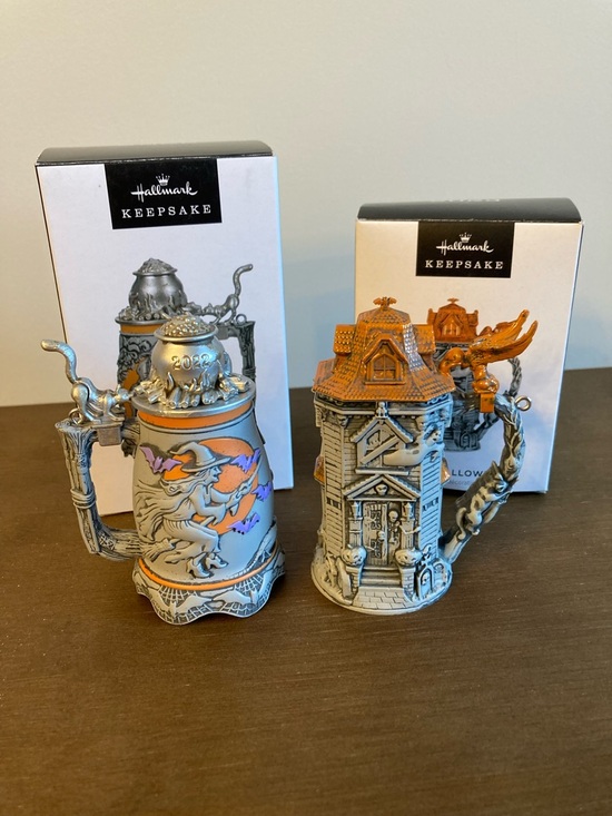 Hallmark Other - Hallmark Halloween 2022 and 2023 Hoppy Halloween ornaments